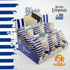 Blanco Alfajor Display com 18un de 50gr